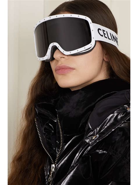 ski goggles celine|net a porter ski goggles.